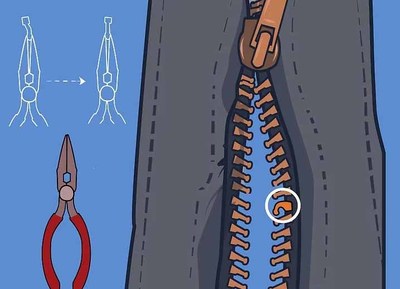 拉鏈壞了怎么辦,修理有妙招